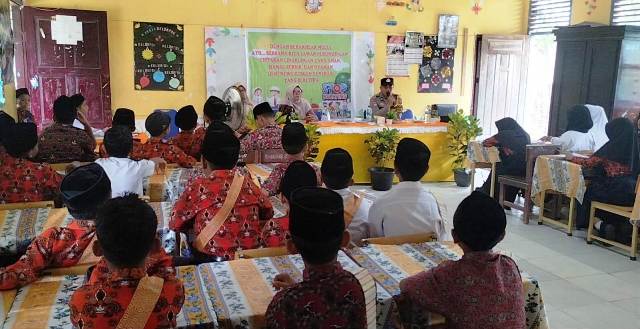 Polsek Darul Aman Gencar Sosialisasi Bullying ke Sekolah