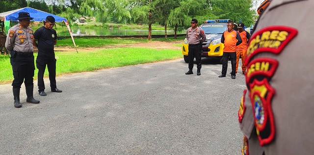 Tingkatkan Kesiapan Tanggap Bencana, Satsamapta Polres Aceh Timur Latihan SAR Terbatas